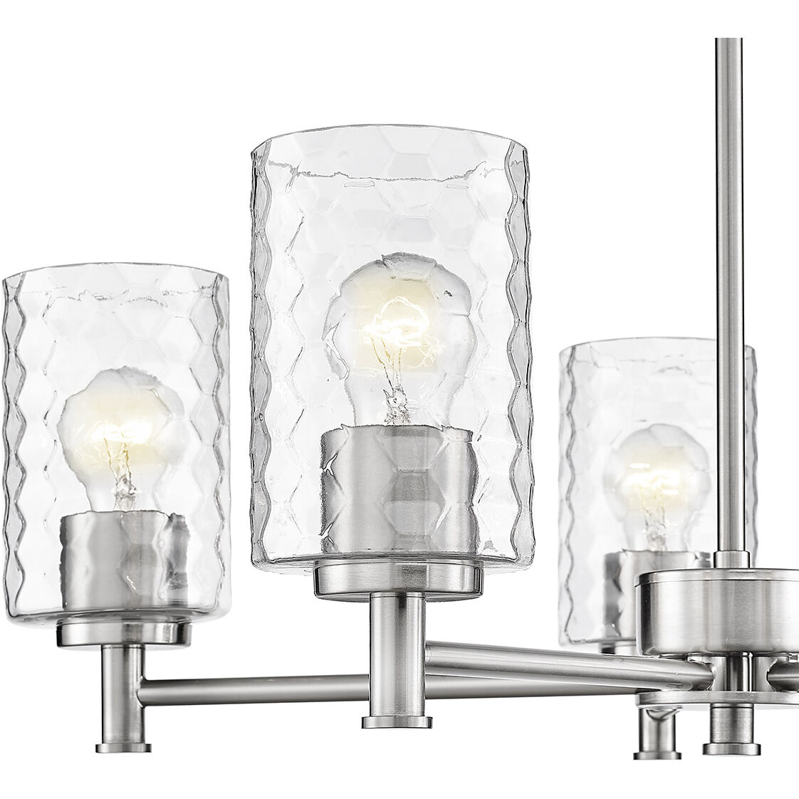 Ashli 5 Light 25 inch Brushed Nickel Chandelier Ceiling Light